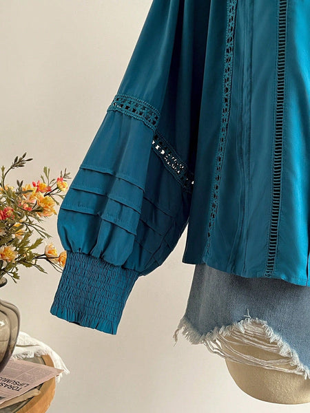 PLUS SIZE Anara Top-Plus Size Tops- Boheme Junction