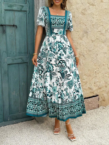 ZOLA Maxi Dress - Jade-Women Dresses- Boheme Junction