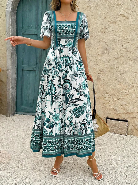 ZOLA Maxi Dress - Jade-Women Dresses- Boheme Junction