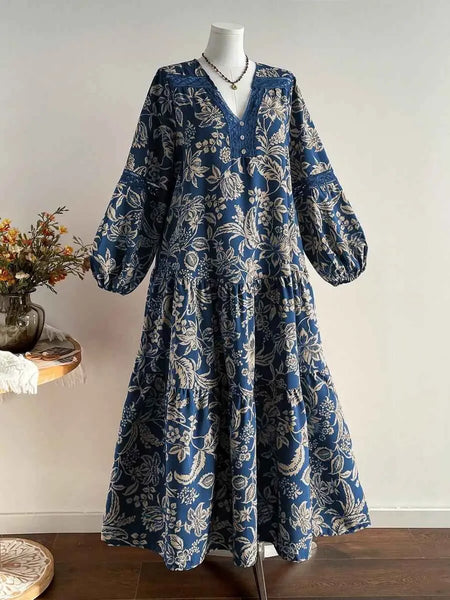 Boheme Junction Plus Size Dresses PLUS SIZE Samira Maxi Dress - Dark Blue