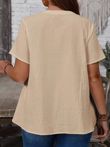 PLUS SIZE Bowie Top-Plus Size Tops- Boheme Junction