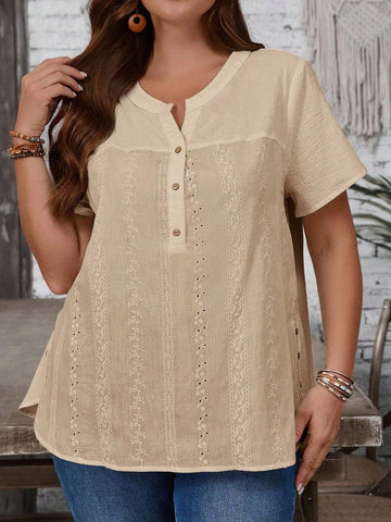 PLUS SIZE Bowie Top-Plus Size Tops- Boheme Junction