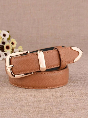 SILVIE Belt - Tan-Women Belts & Belts Accessories- Boheme Junction