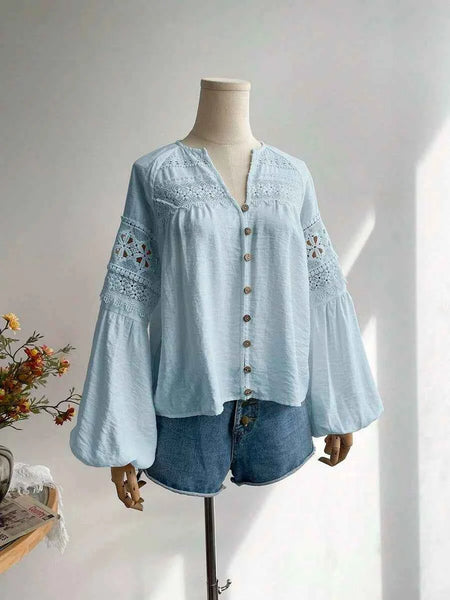 Bobby Top - Blue-Women Tops, Blouses & Tee- Boheme Junction