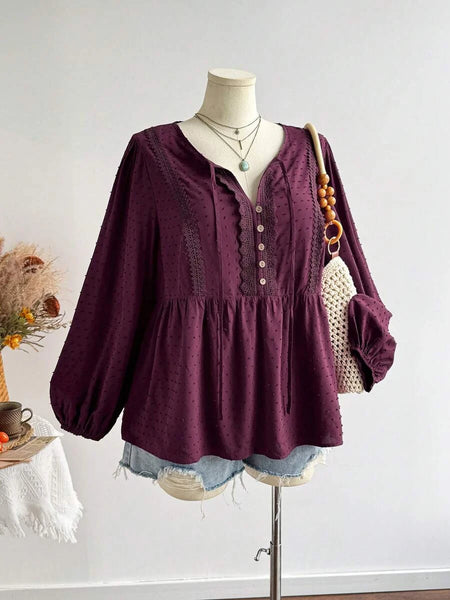 PLUS SIZE Callie Top-Plus Size Tops- Boheme Junction
