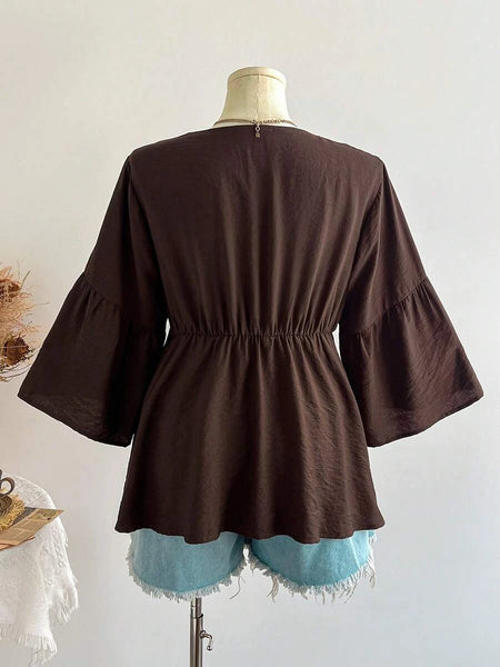 PLUS SIZE Bella Top-Plus Size Tops- Boheme Junction