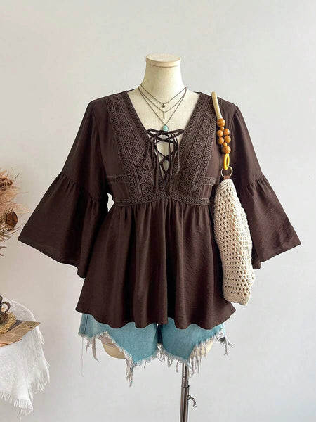 PLUS SIZE Bella Top-Plus Size Tops- Boheme Junction