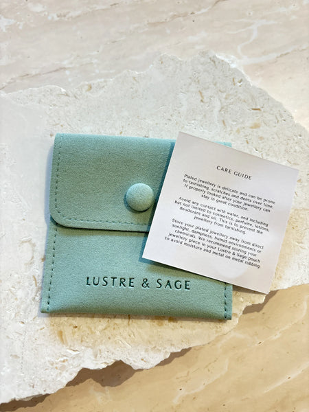 OCEAN COIN Charm 18K Gold Plated Necklace