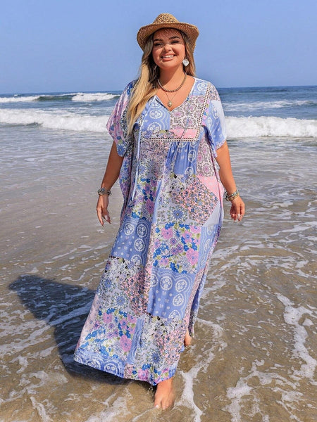 PLUS SIZE Giselle Maxi Dress-Plus Size Dresses- Boheme Junction