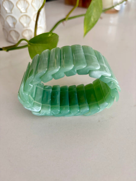 JARA Stretch Bracelet - JADE-Women Bracelets- Boheme Junction