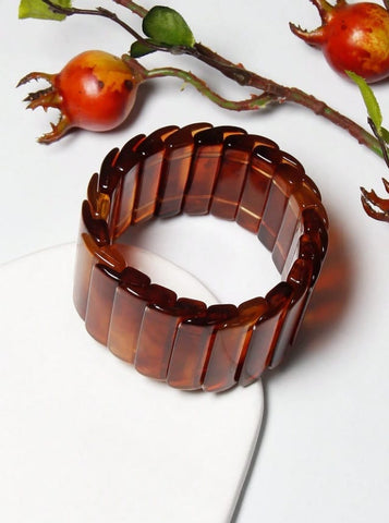 JARA Stretch Bracelet - Brown-Women Bracelets- Boheme Junction