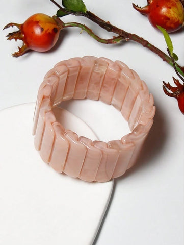 JARA Stretch Bracelet - Pink-Women Bracelets- Boheme Junction