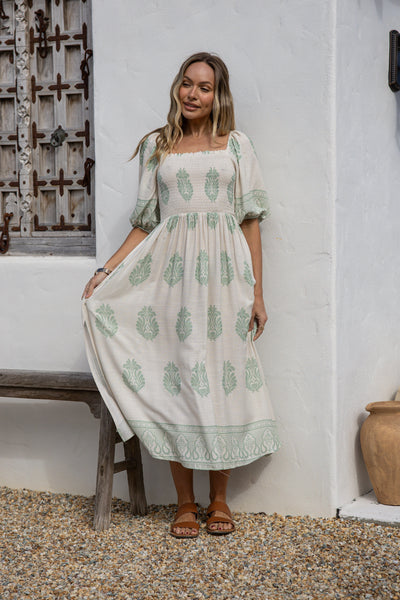AMELIA Off Shoulder Maxi Dress-Dress- Boheme Junction