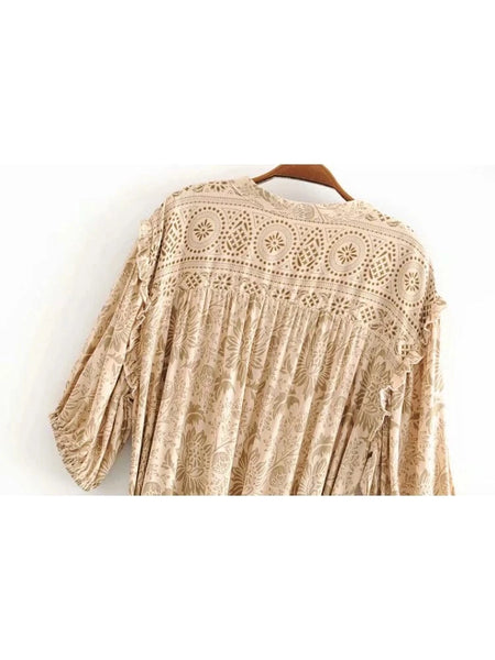 MARIE Mini Dress-BOHEME JUNCTION- Boheme Junction