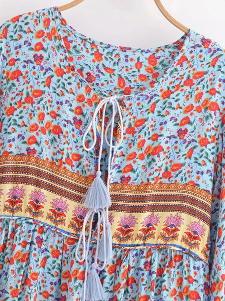 FLORIANA Midi Dress-dress- Boheme Junction