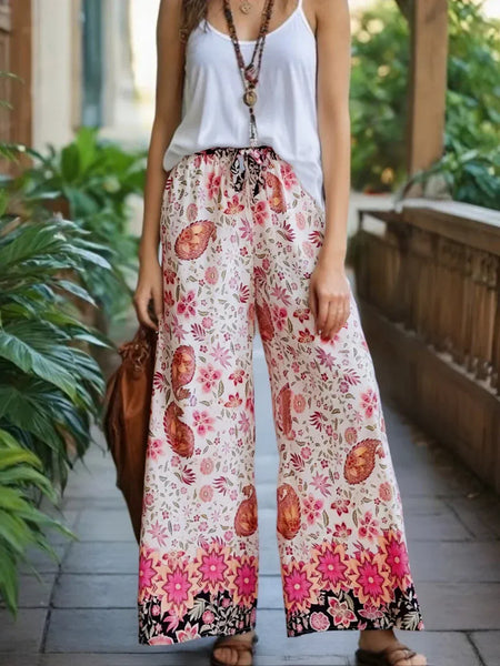 ROMY Pants - Pink-pants- Boheme Junction