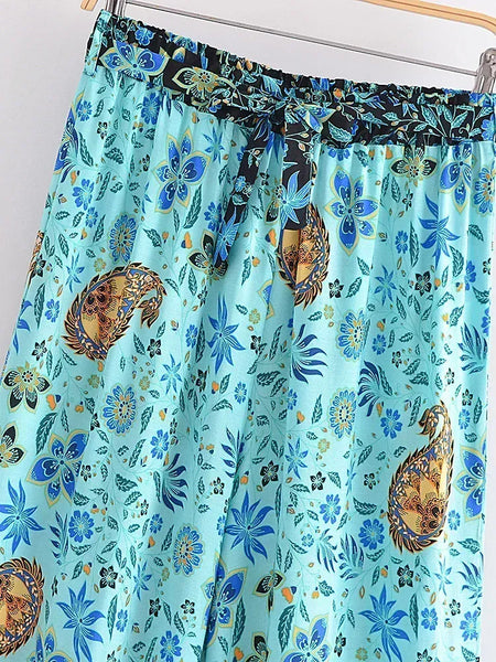 ROMY Pants - Blue-pants- Boheme Junction