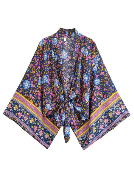 KATE Cropped Kimono-KIMONO- Boheme Junction