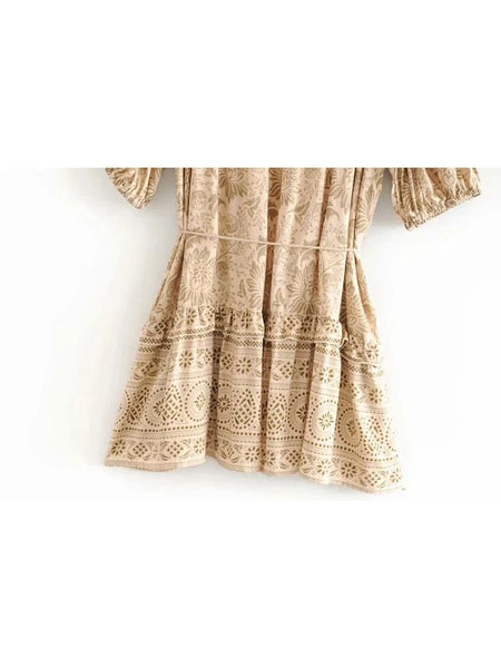 MARIE Mini Dress-BOHEME JUNCTION- Boheme Junction