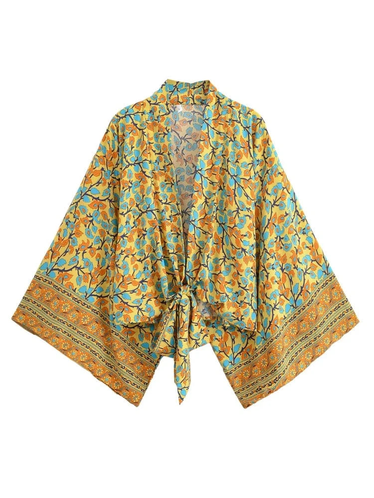 NALA Cropped Kimono-kimono- Boheme Junction