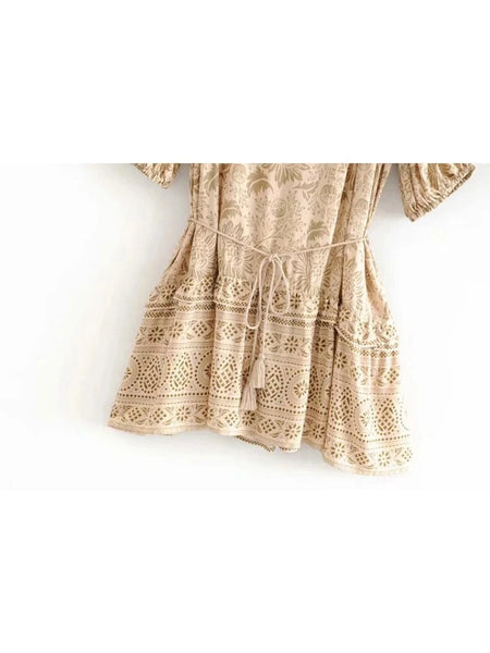 MARIE Mini Dress-BOHEME JUNCTION- Boheme Junction