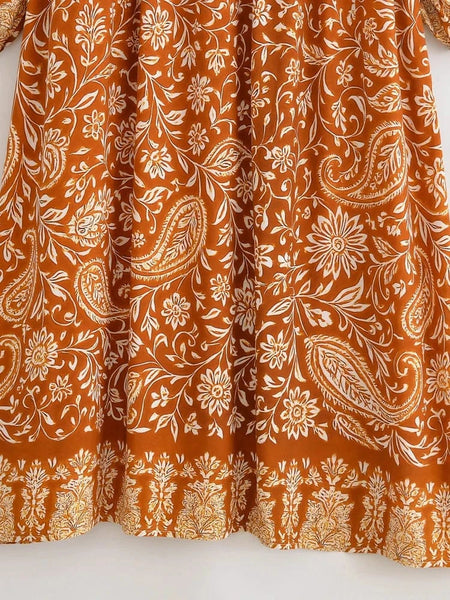 CALANTHA Midi Dress-dress- Boheme Junction