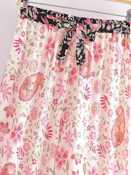 ROMY Pants - Pink-pants- Boheme Junction