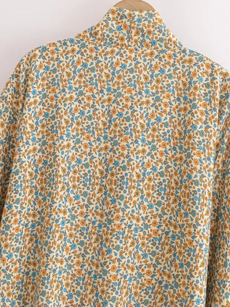 ZABELLA Cropped Kimono - Beige-Kimono- Boheme Junction