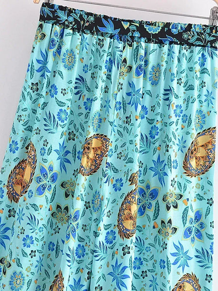 ROMY Pants - Blue-pants- Boheme Junction