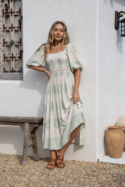 San Jose The Label Dress AMELIA Off Shoulder Maxi Dress