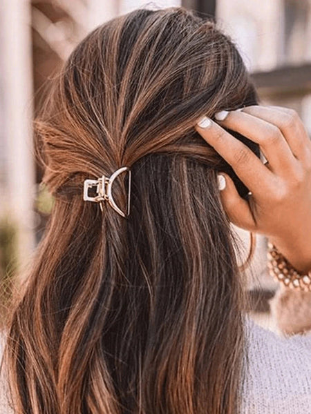 AMERY Hair Claw Clip Set - Gold- Boheme Junction