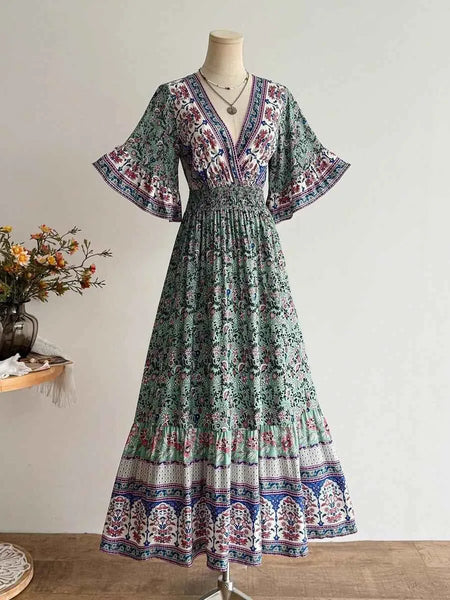 Boheme Junction Women Dresses CHANTELLE Maxi Dress - Green