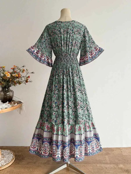Boheme Junction Women Dresses CHANTELLE Maxi Dress - Green