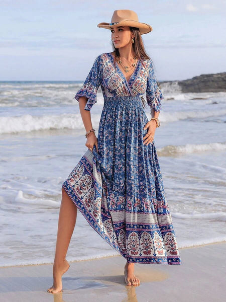Boheme Junction Women Dresses CHANTELLE Maxi Dress - Green