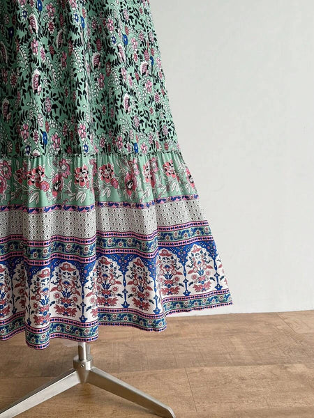 Boheme Junction Women Dresses CHANTELLE Maxi Dress - Green