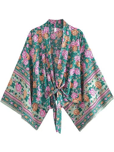 boheme junction Anhui DARCY Cropped Kimono & Pants Set | LAST SIZES
