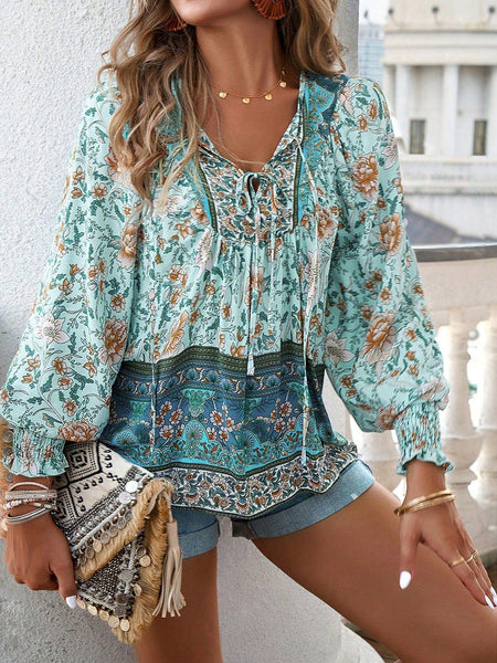 boheme junction Women Blouses EBBY Top - Green