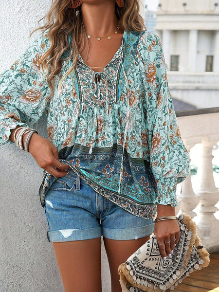 boheme junction Women Blouses EBBY Top - Green