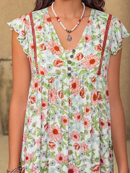 ELISSA Maxi Dress - Mint-Arabian Dresses- Boheme Junction
