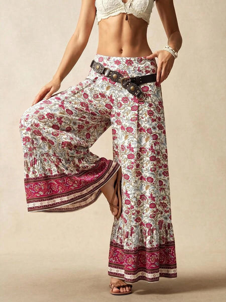 JAMIE Wide Leg Pants - Rose-Women Bottoms- Boheme Junction