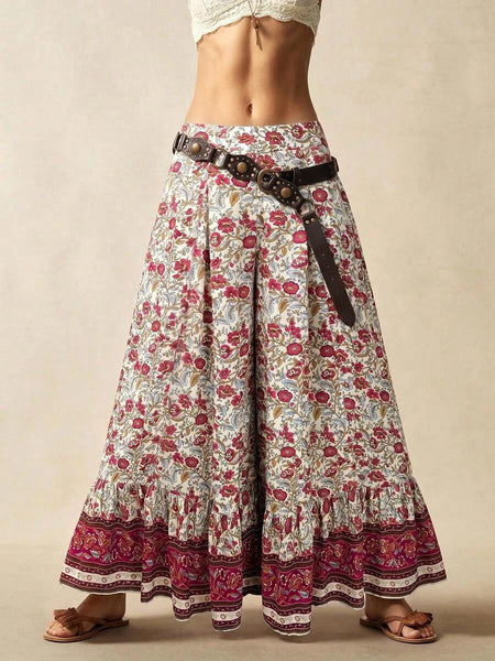 JAMIE Wide Leg Pants - Rose-Women Bottoms- Boheme Junction