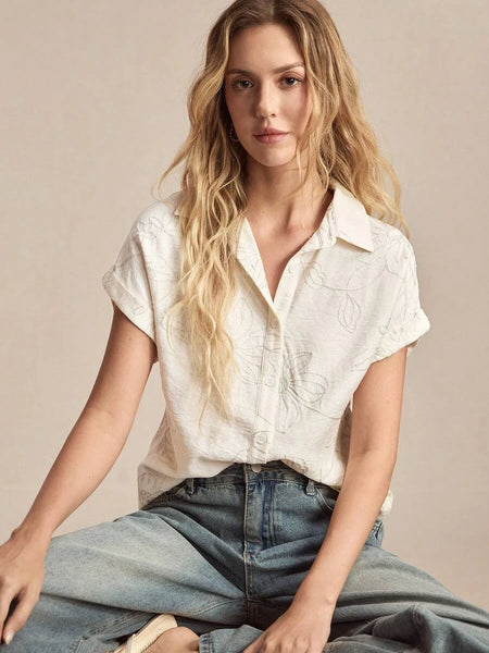 JANE Top - Beige-Women Tops, Blouses & Tee- Boheme Junction