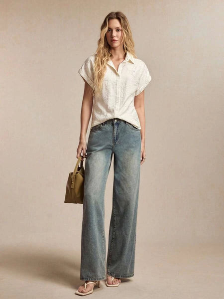 JANE Top - Beige-Women Tops, Blouses & Tee- Boheme Junction