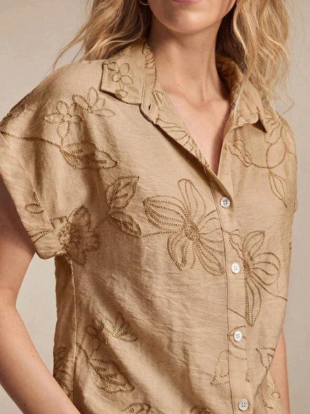 Boheme Junction Women Tops, Blouses & Tee JANE Top - Latte