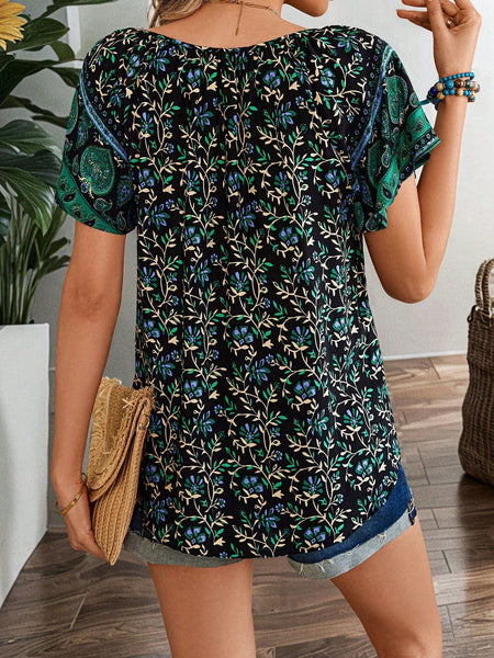 JOLIE Top - Black-Women Blouses- Boheme Junction