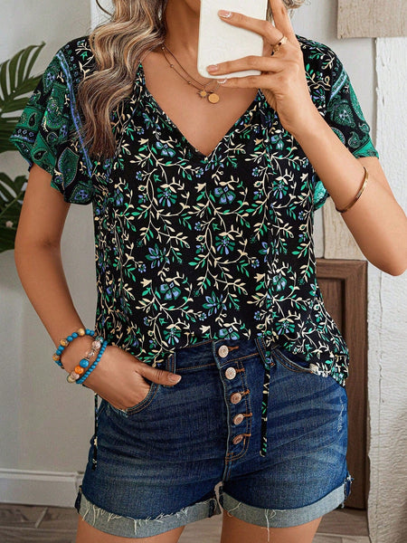 JOLIE Top - Black-Women Blouses- Boheme Junction