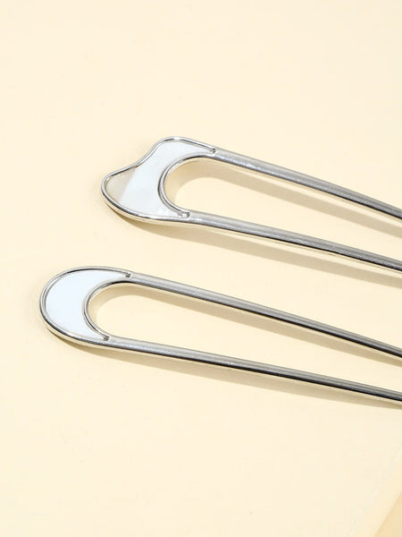 Boheme Junction Hair Clip one-size KRISTEN Hair Pins | Silver Moonstone