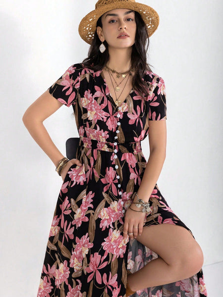 BOHEME JUNCTION Women Dresses MARA Maxi Dress - Black