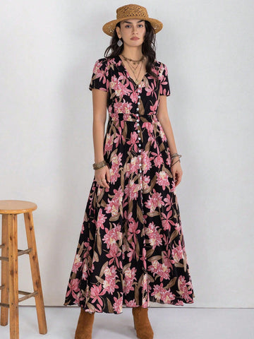 BOHEME JUNCTION Women Dresses MARA Maxi Dress - Black