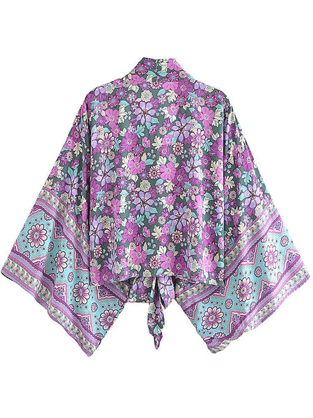 MAYSON Cropped Kimono-Kimono- Boheme Junction